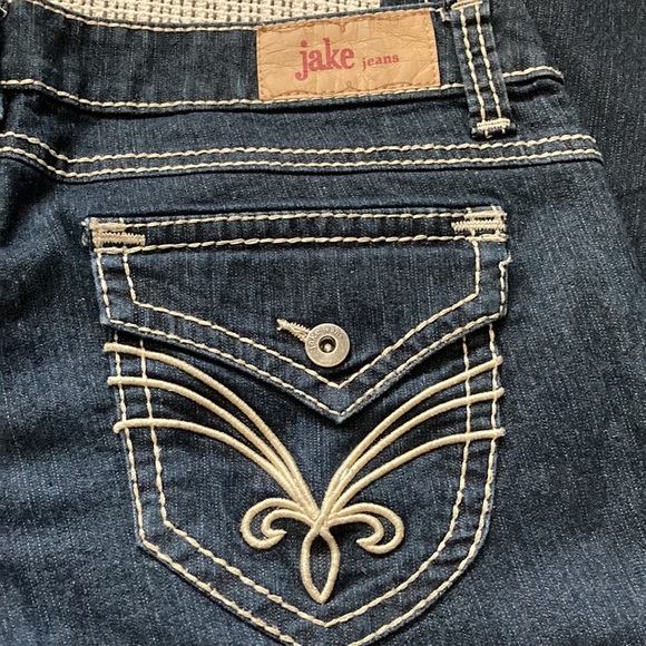 Jake Jeans Blue Denim Boot Cut Size 13 - Picture 4 of 11